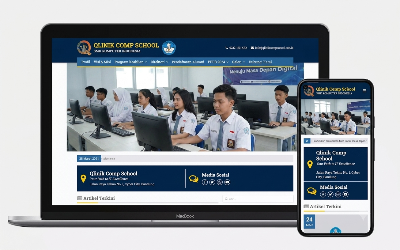 Jasa Pembuatan Website Sekolah