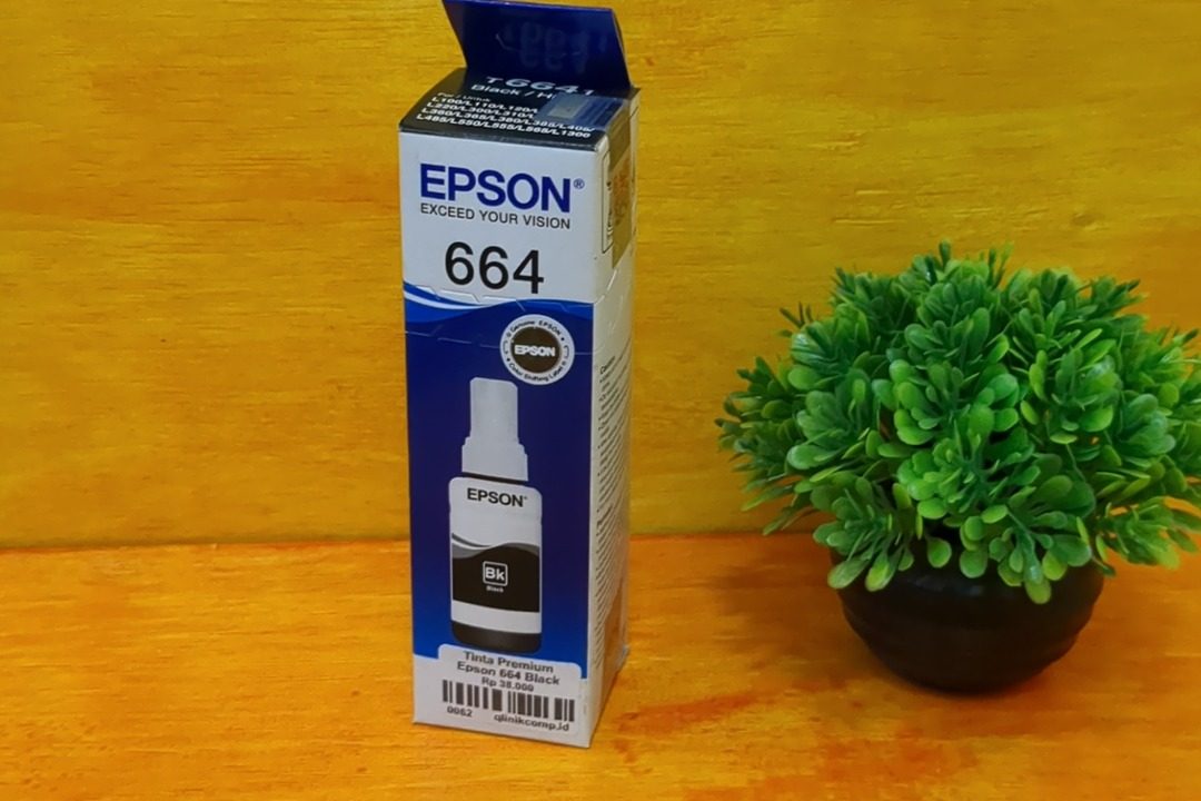 Tinta Premium Epson 664  Black