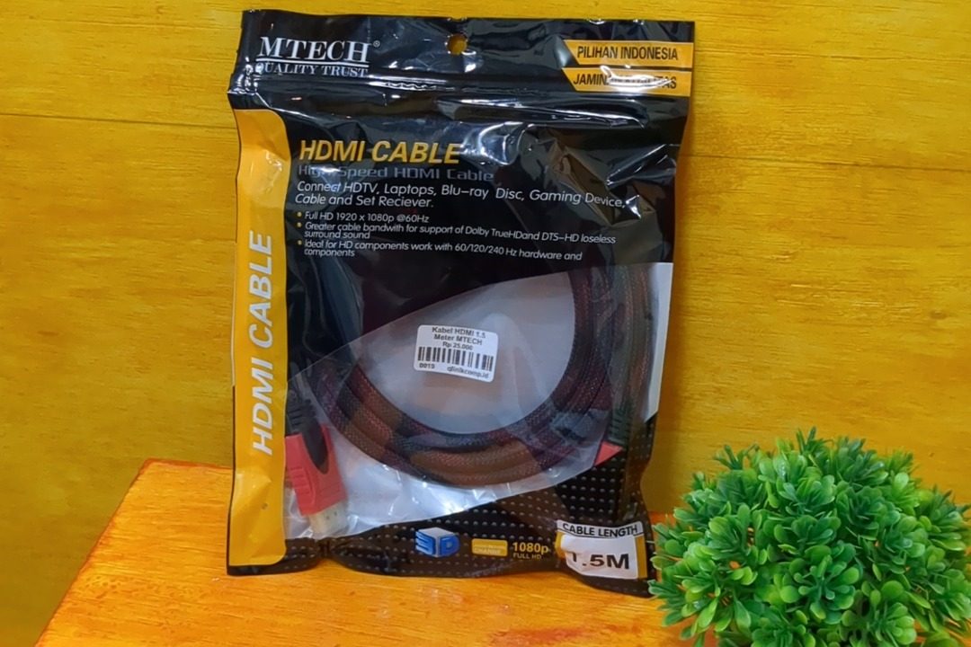 Kabel HDMI 1.5 Meter MTECH